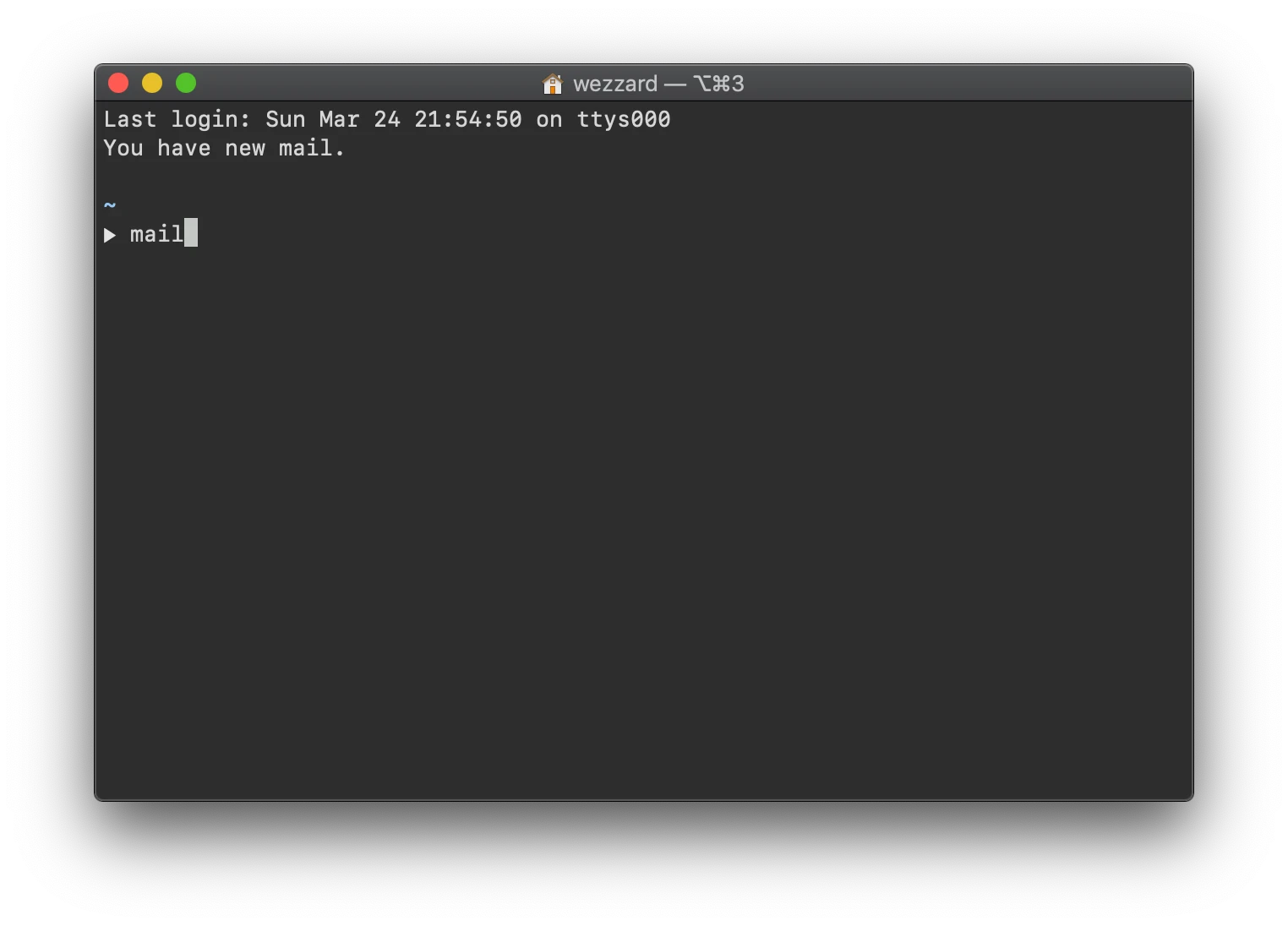 crontab mails